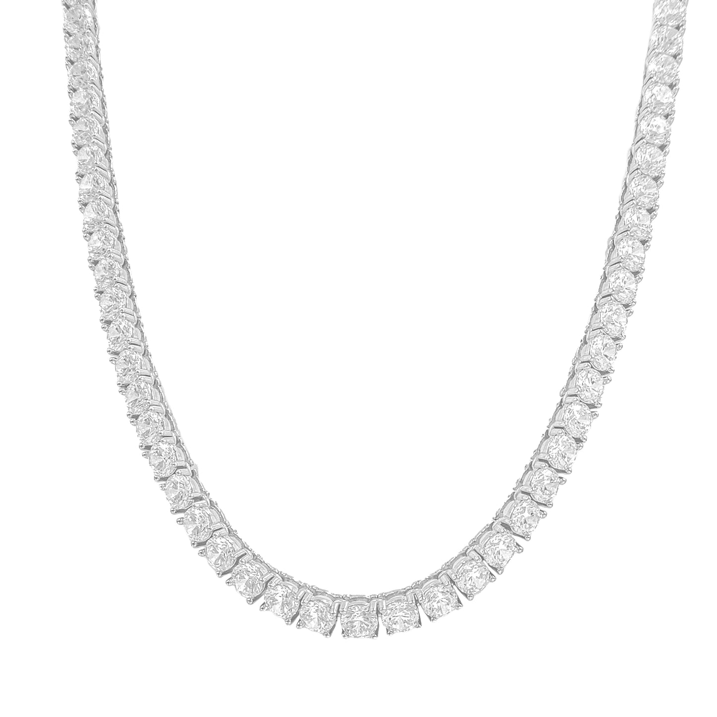 Five mm Tennis Necklace