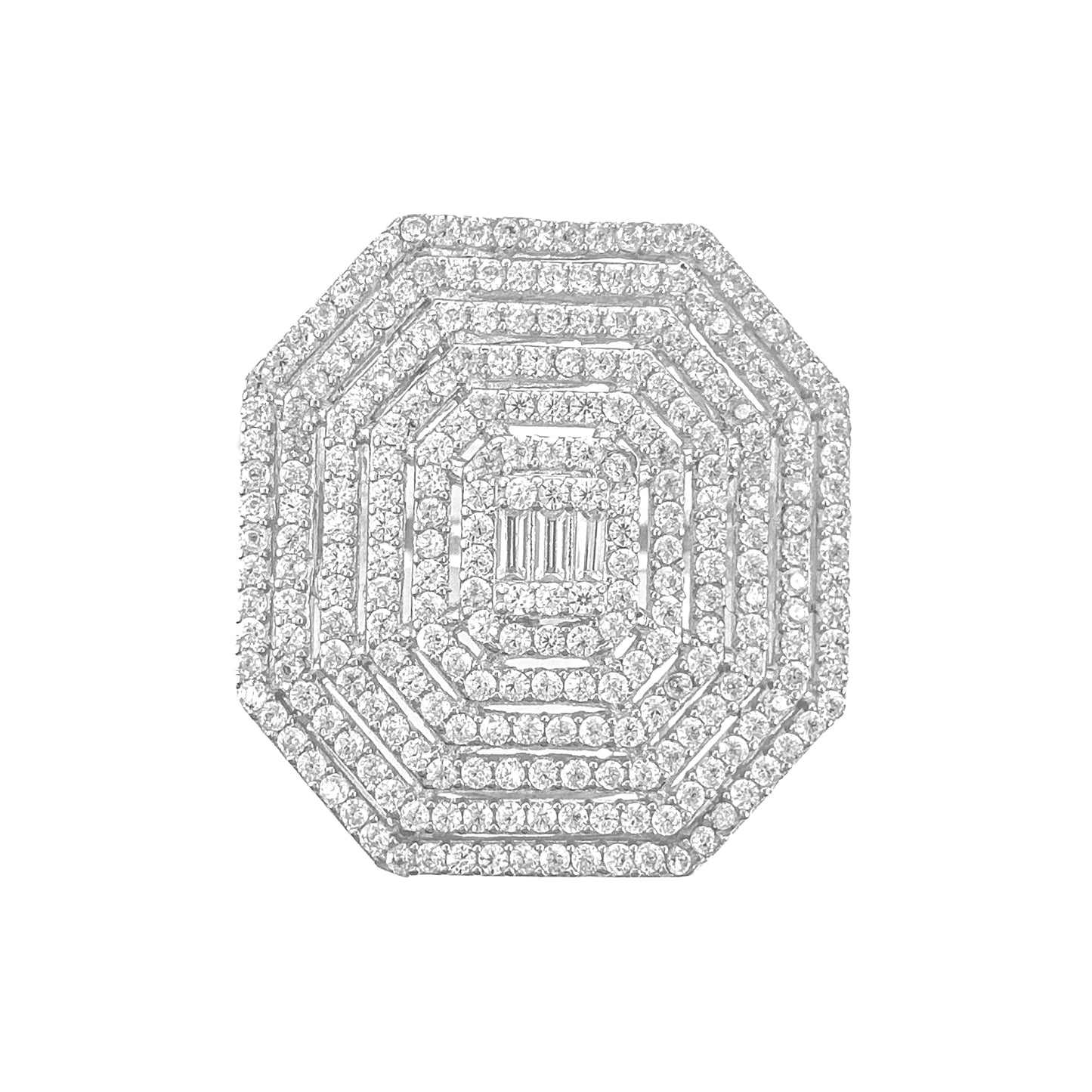 Baguette Round Ring