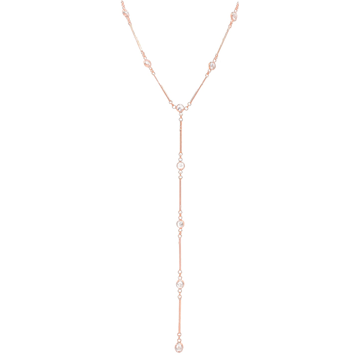 Emily Cris Stick Stone Y Necklace