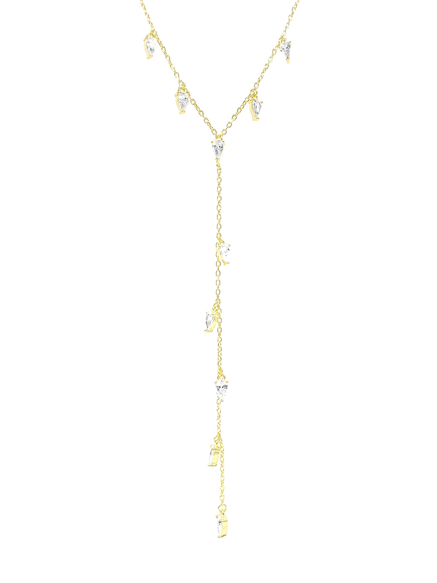 Vanessa Drop Dangle Y Necklace