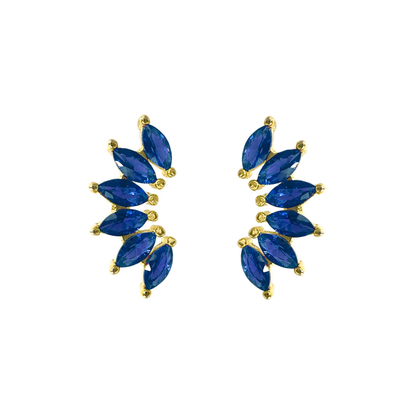 Colorful Marquise Earrings