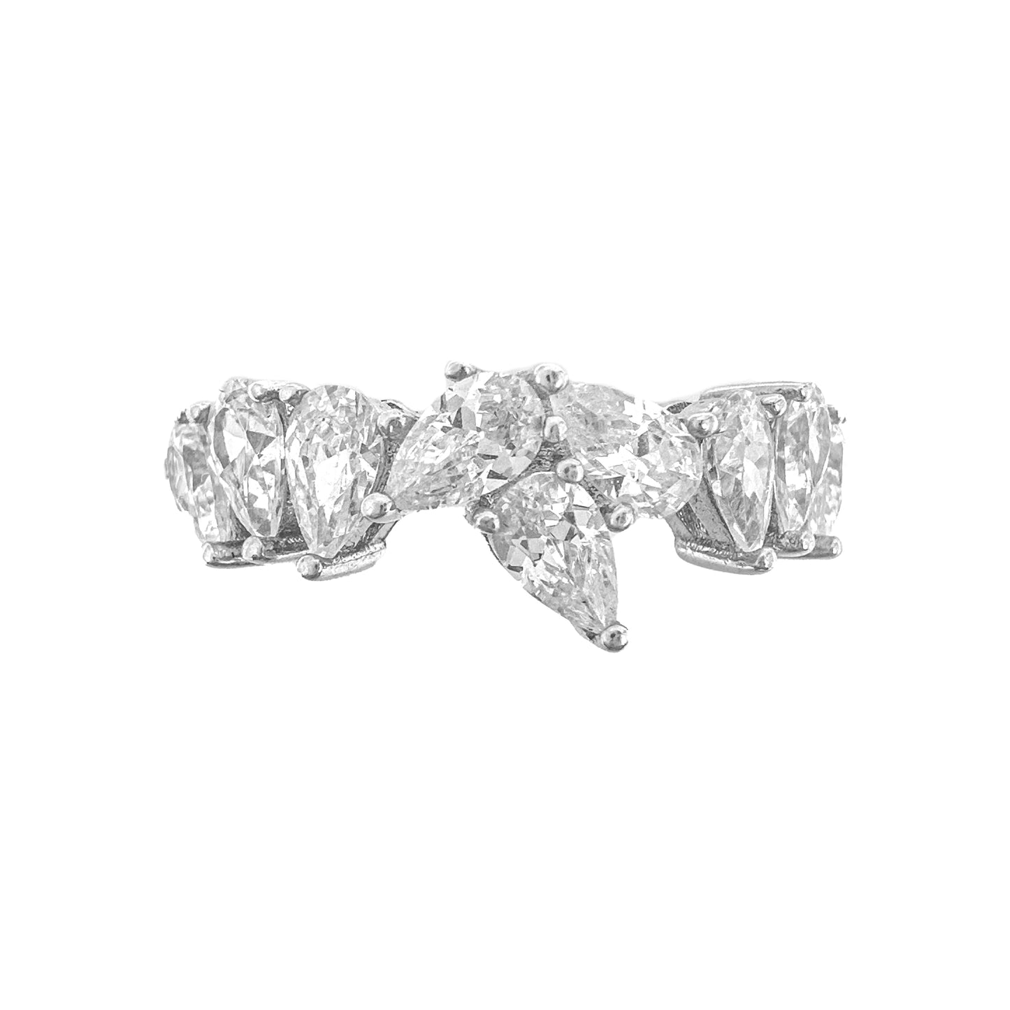 Multi Pear Stone Ring