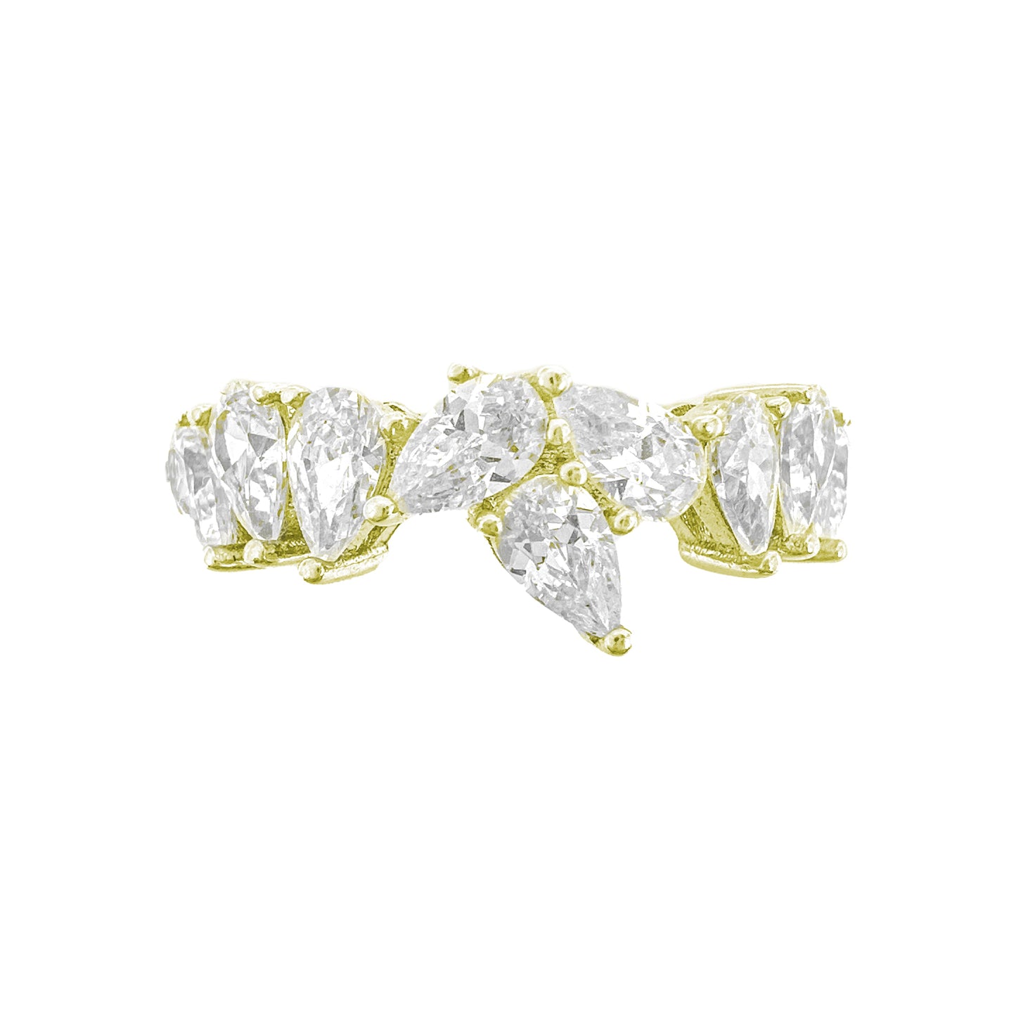 Multi Pear Stone Ring