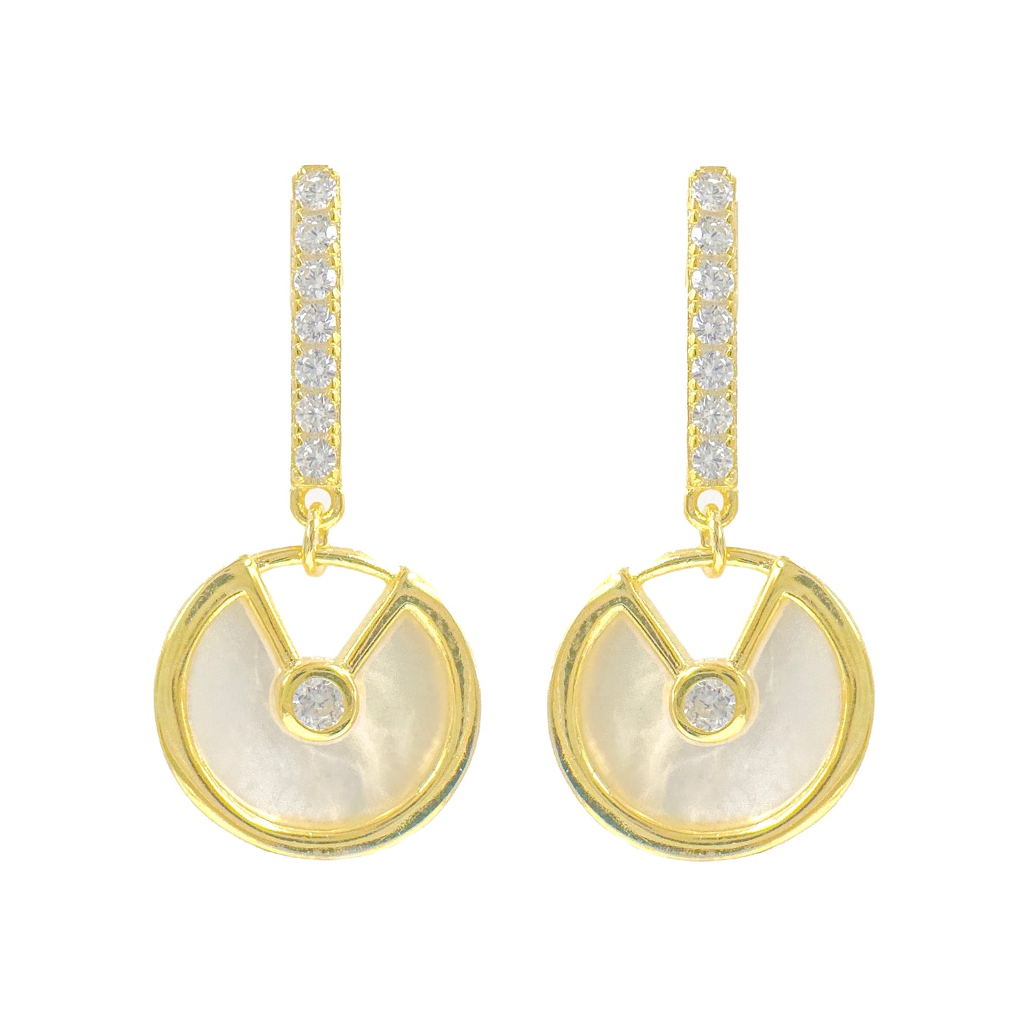 Holly Mother of Pearl Earring