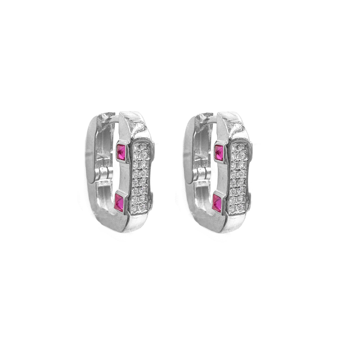 Small Serenay Earrings with Stones
