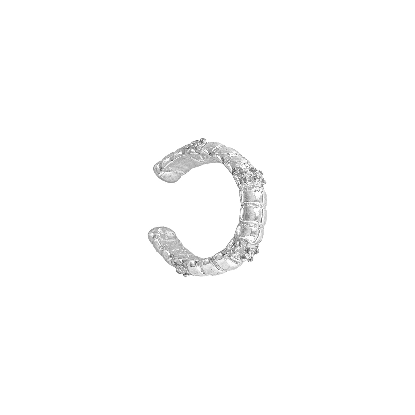 Spiral Stone Cuff