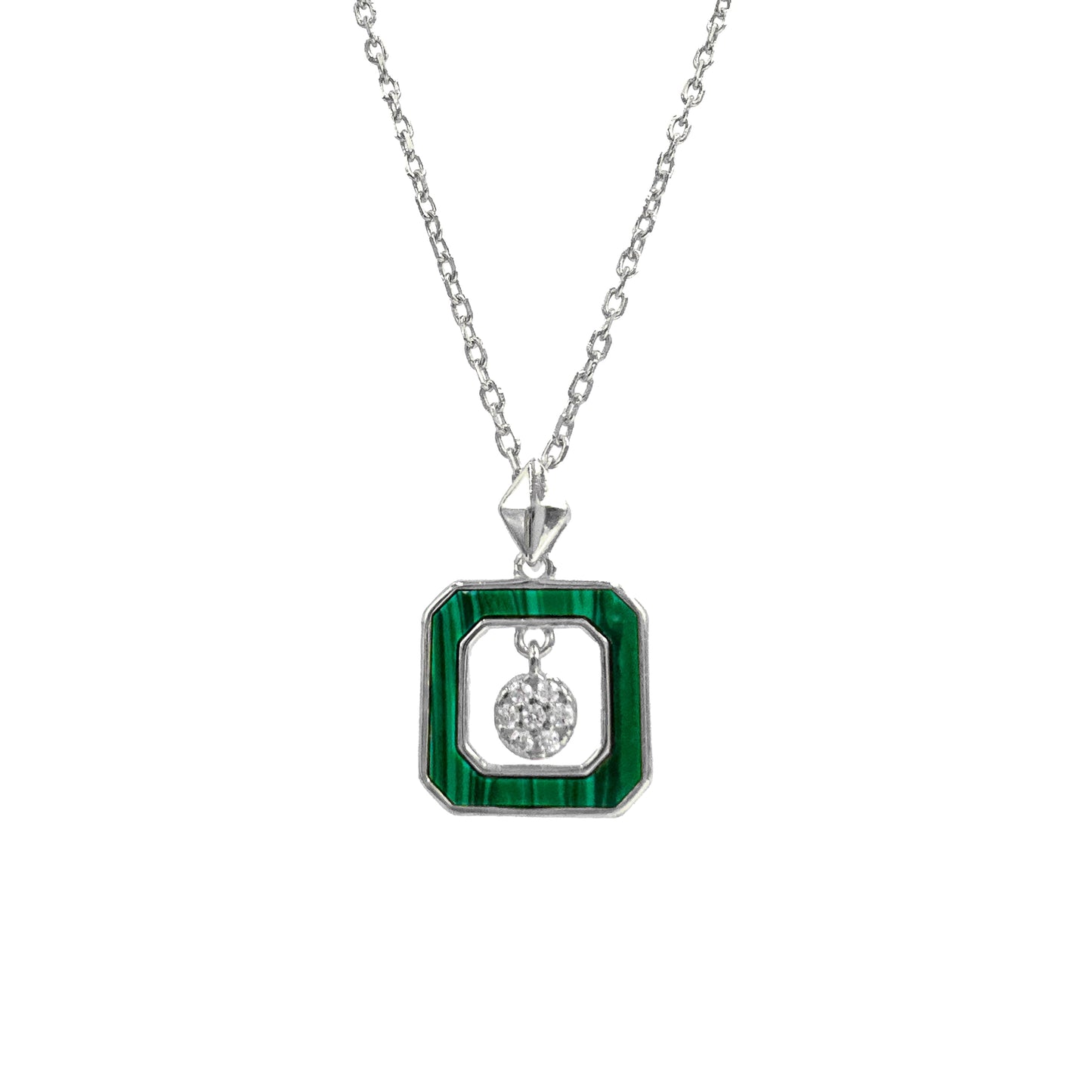 Malachite Stone Necklace