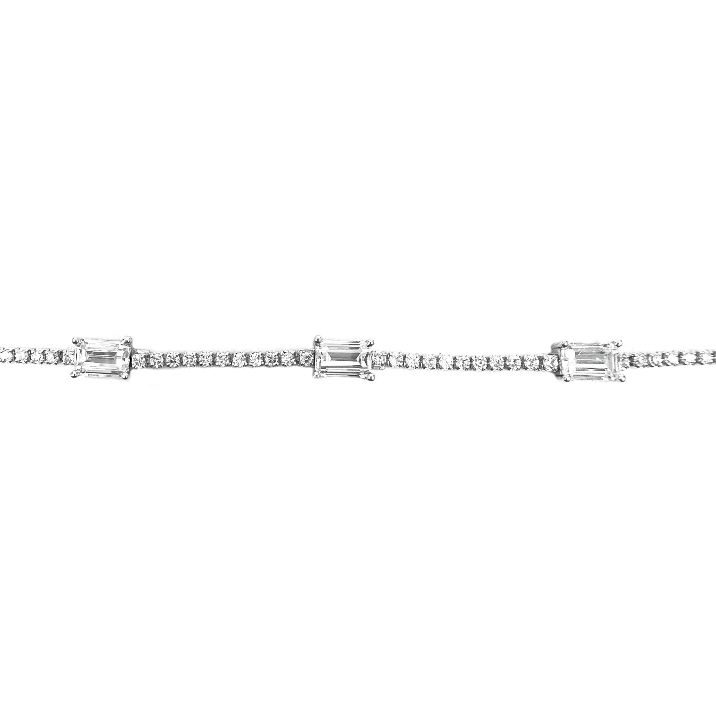 Baguette Tennis Bracelet