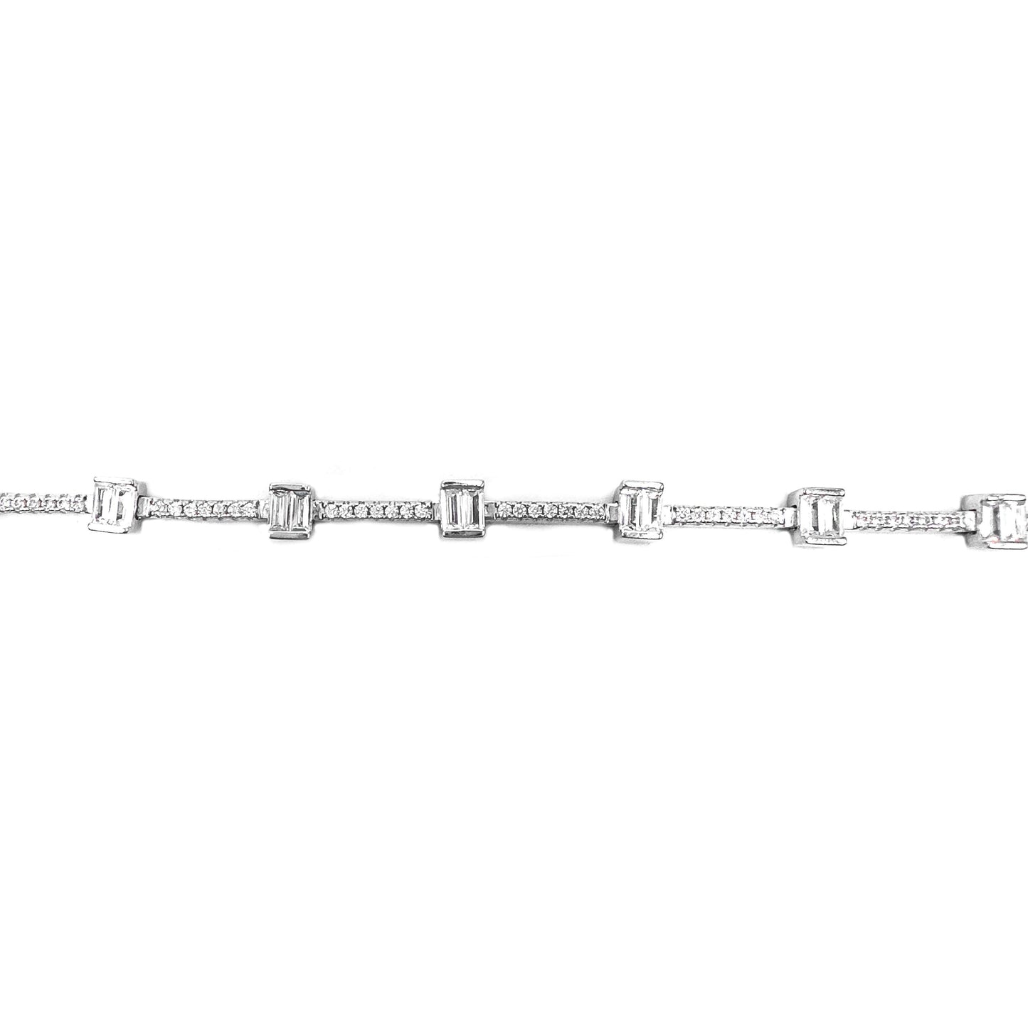 Baguette Tennis Bracelet