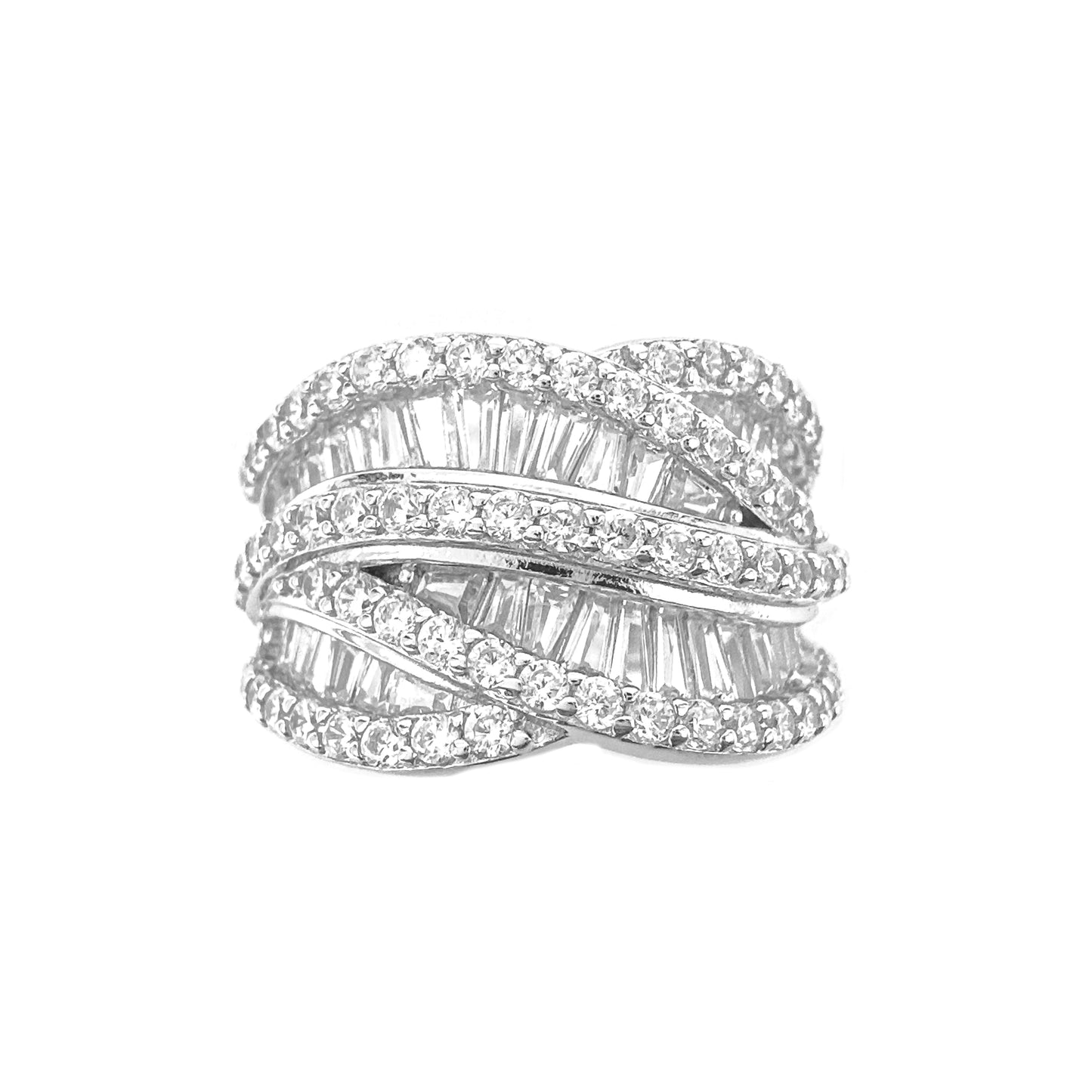 Transitional Baguette Stone Ring