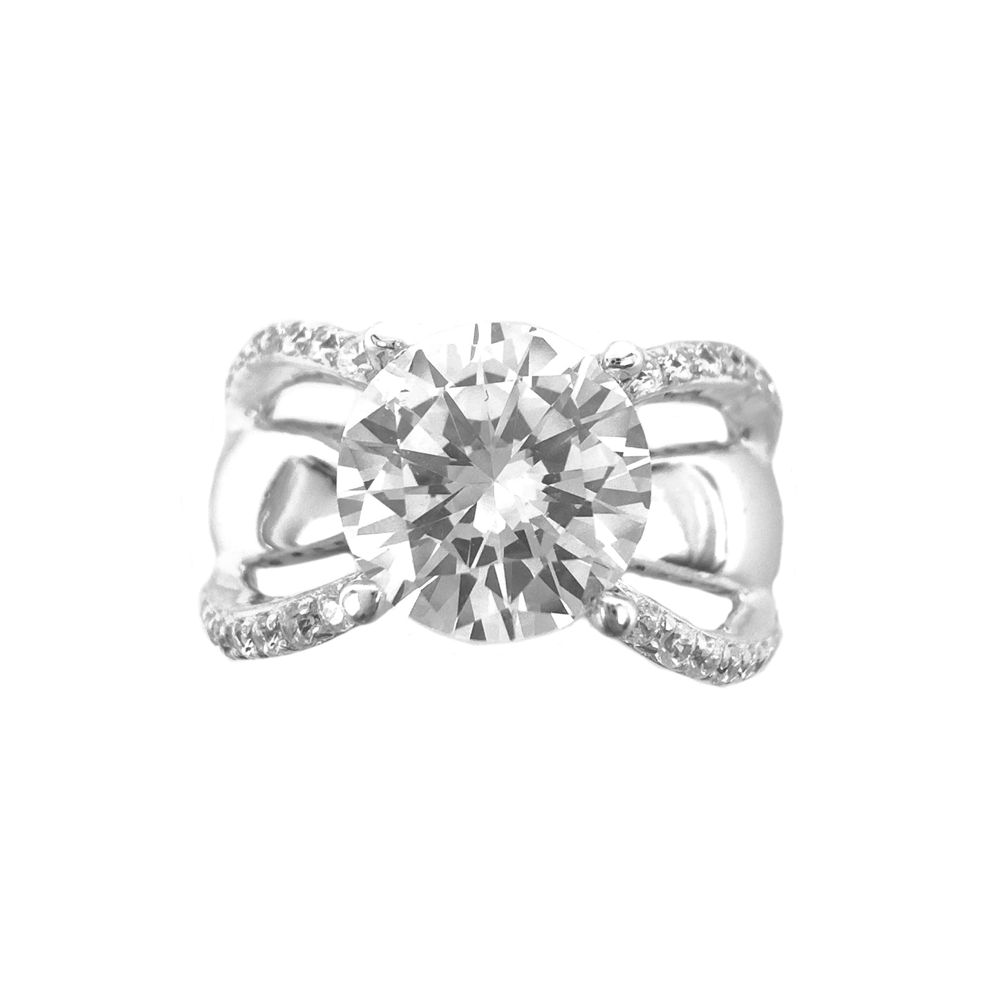 Stone Double Color Ring