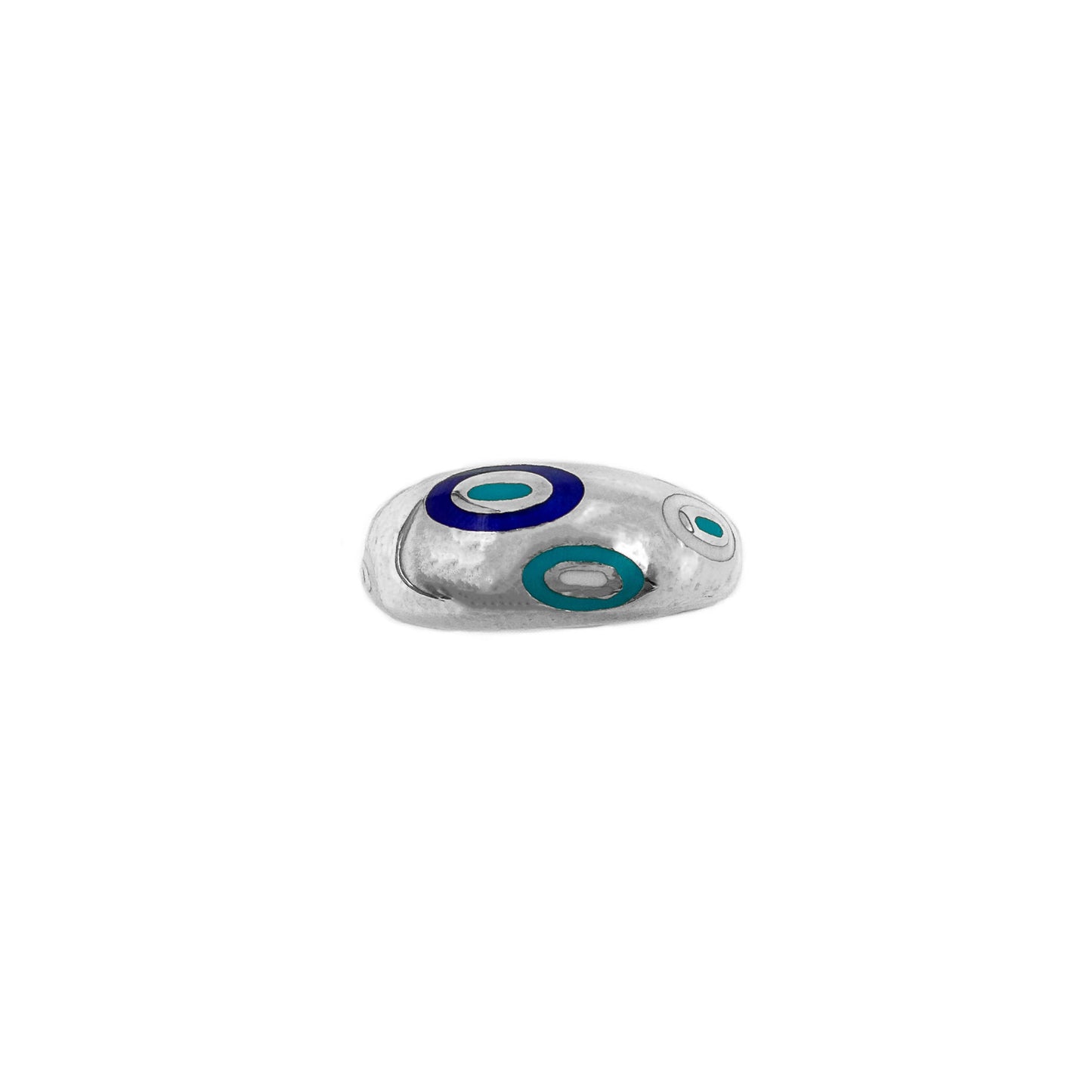 Enamel Evil Eye Ring