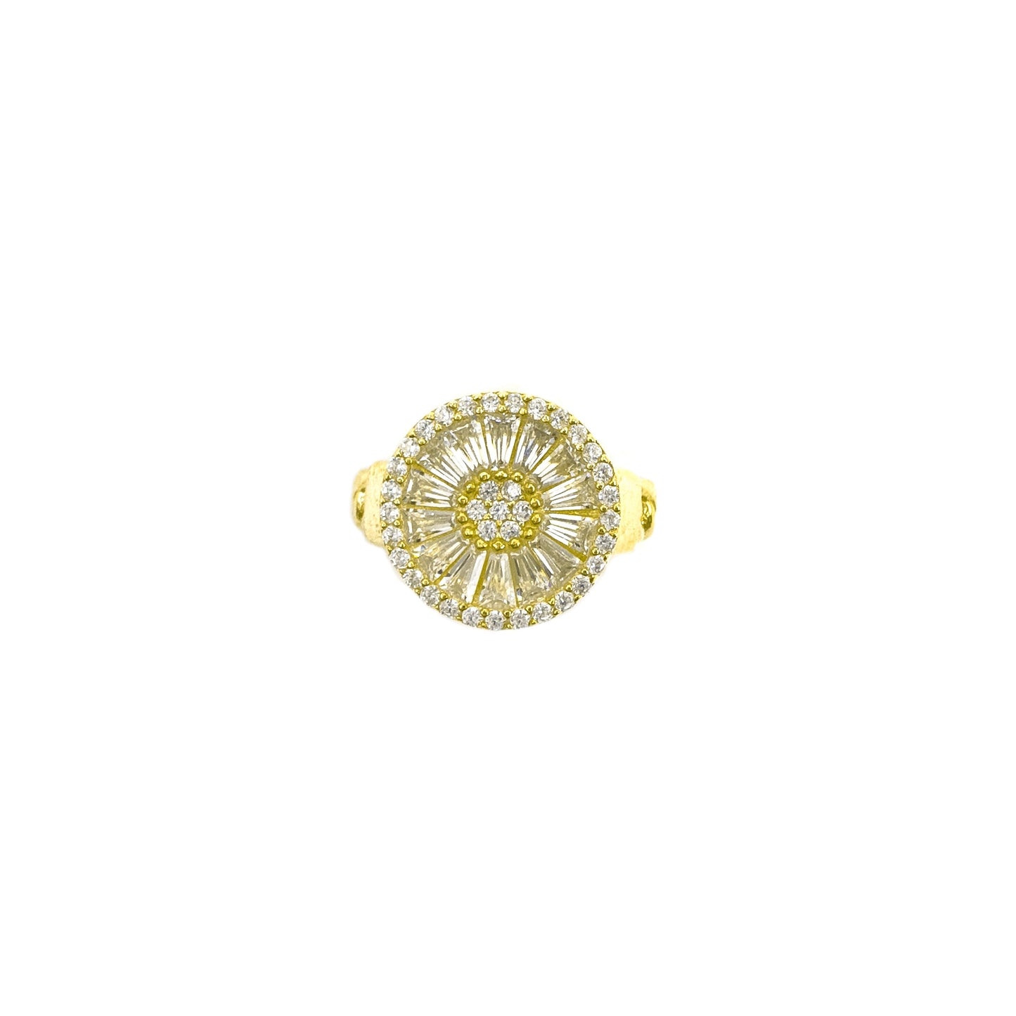 Baguette Stone Design Ring