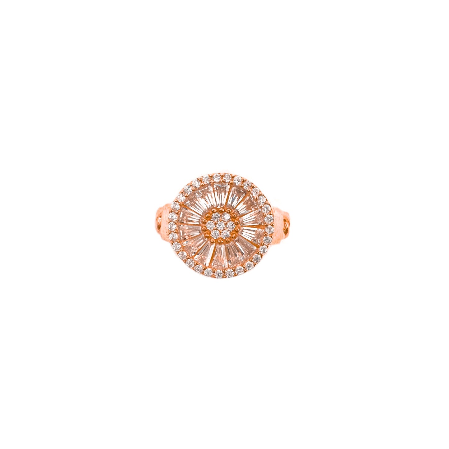 Baguette Stone Design Ring