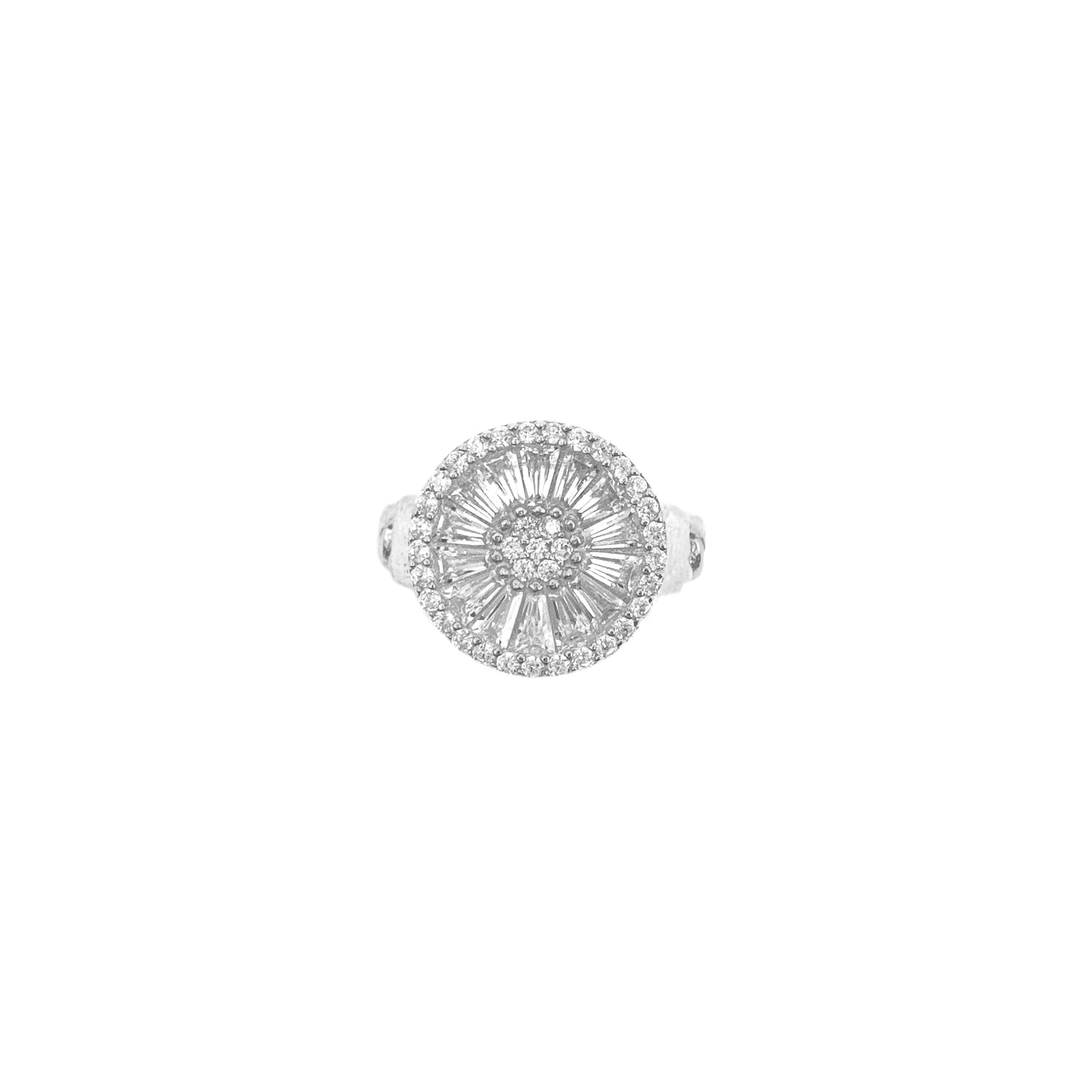 Baguette Stone Design Ring