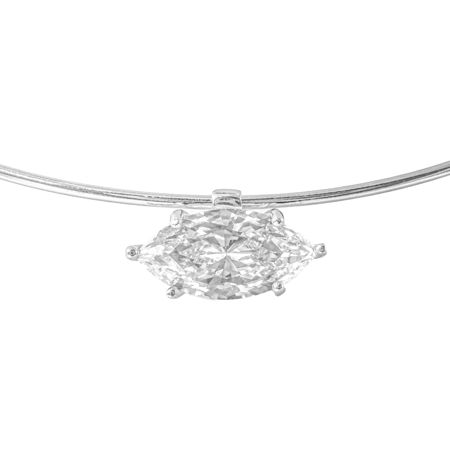 Designer Marquise Choker Necklace