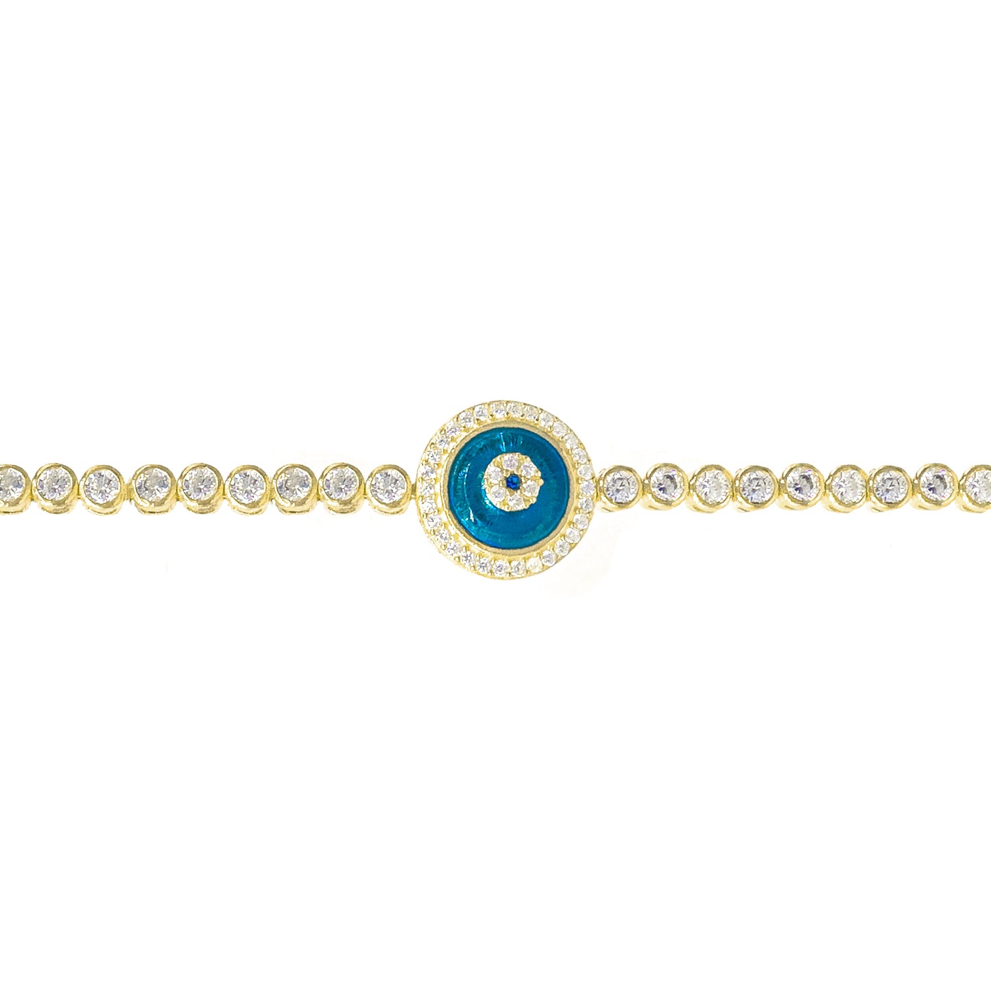 Glass Eye Bracelet