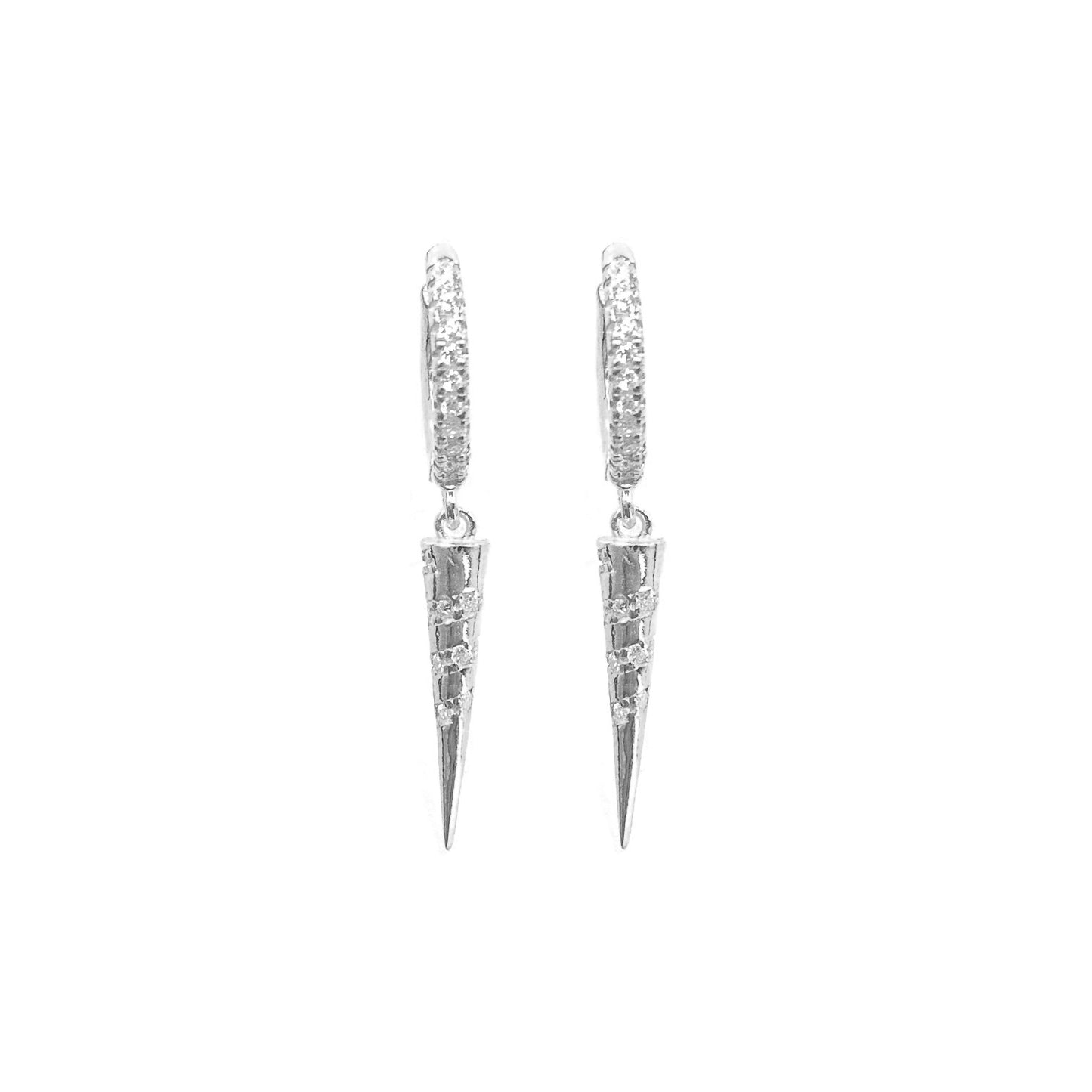 Stone Bar Earrings