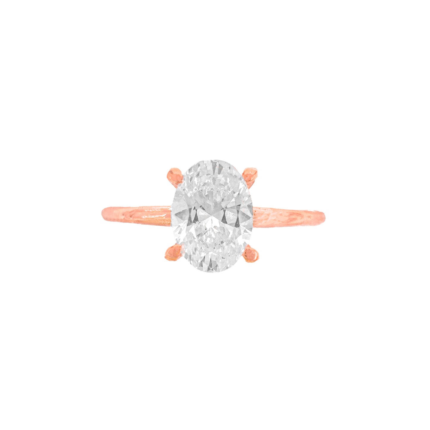 0.75 Karat Oval Yüzük