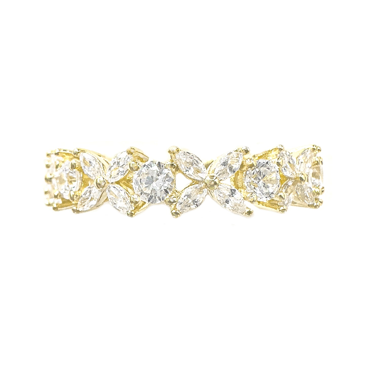 Thin Marquise Eternity Ring