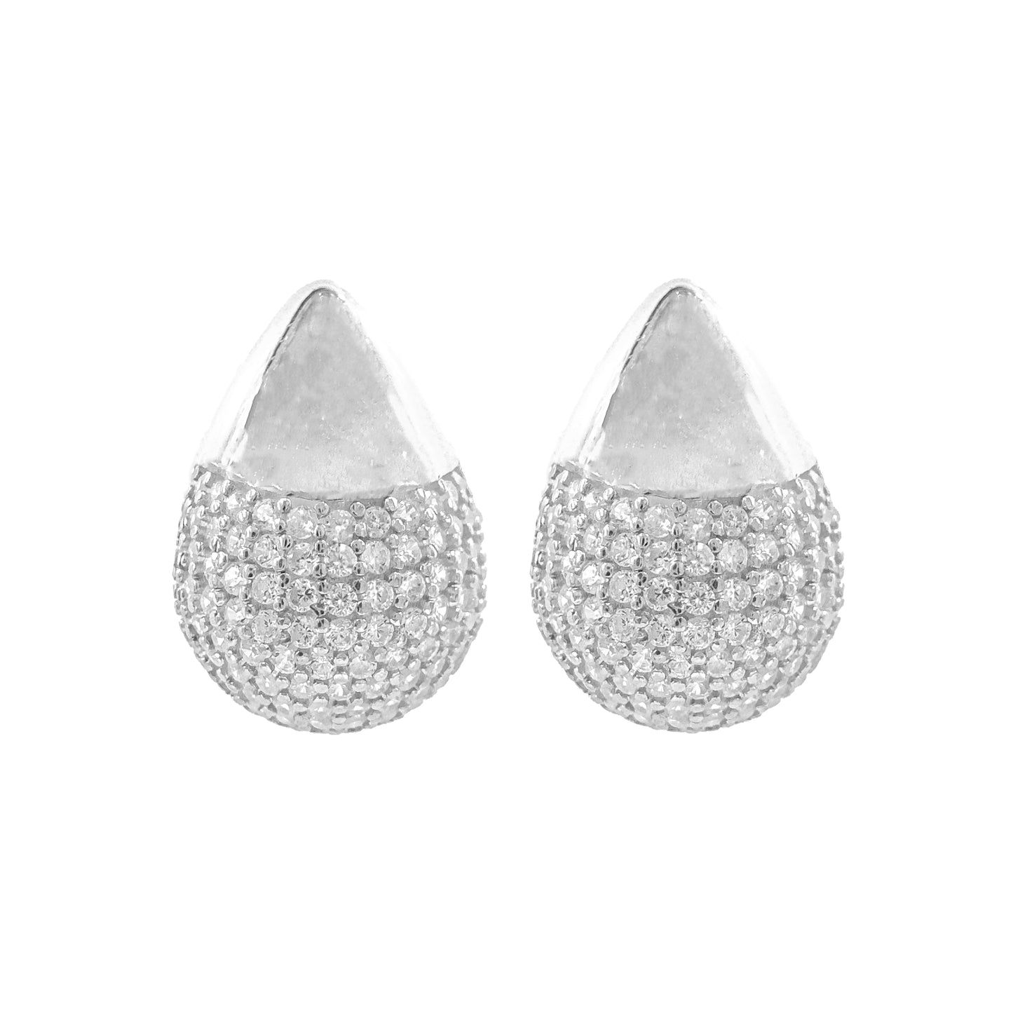 Pear Earring with Stones