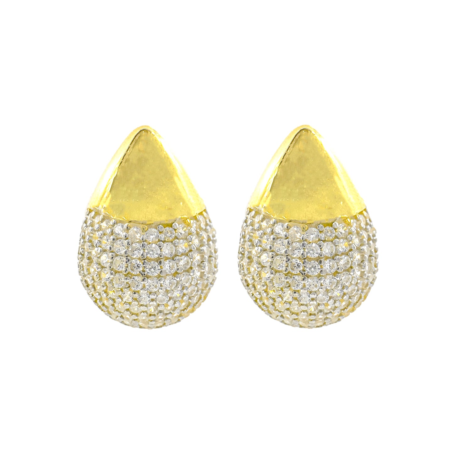 Pear Earring with Stones