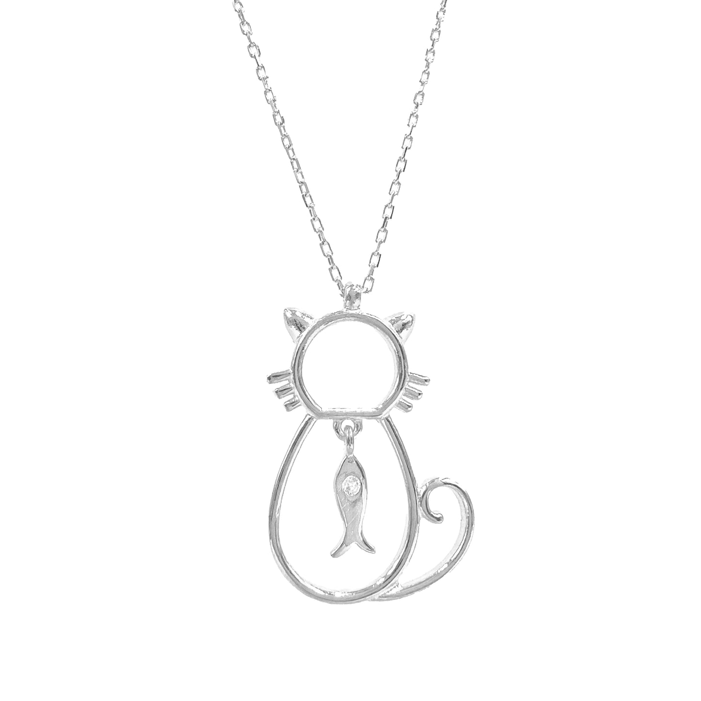 Cat Figured Necklace