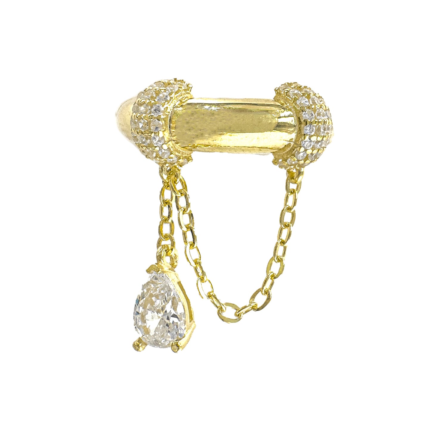 Bella Twin Chain Ring