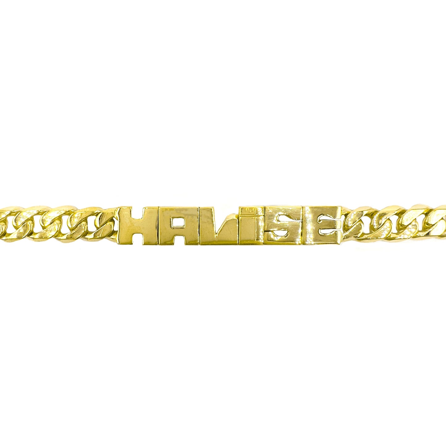 Named Thick Bracelet