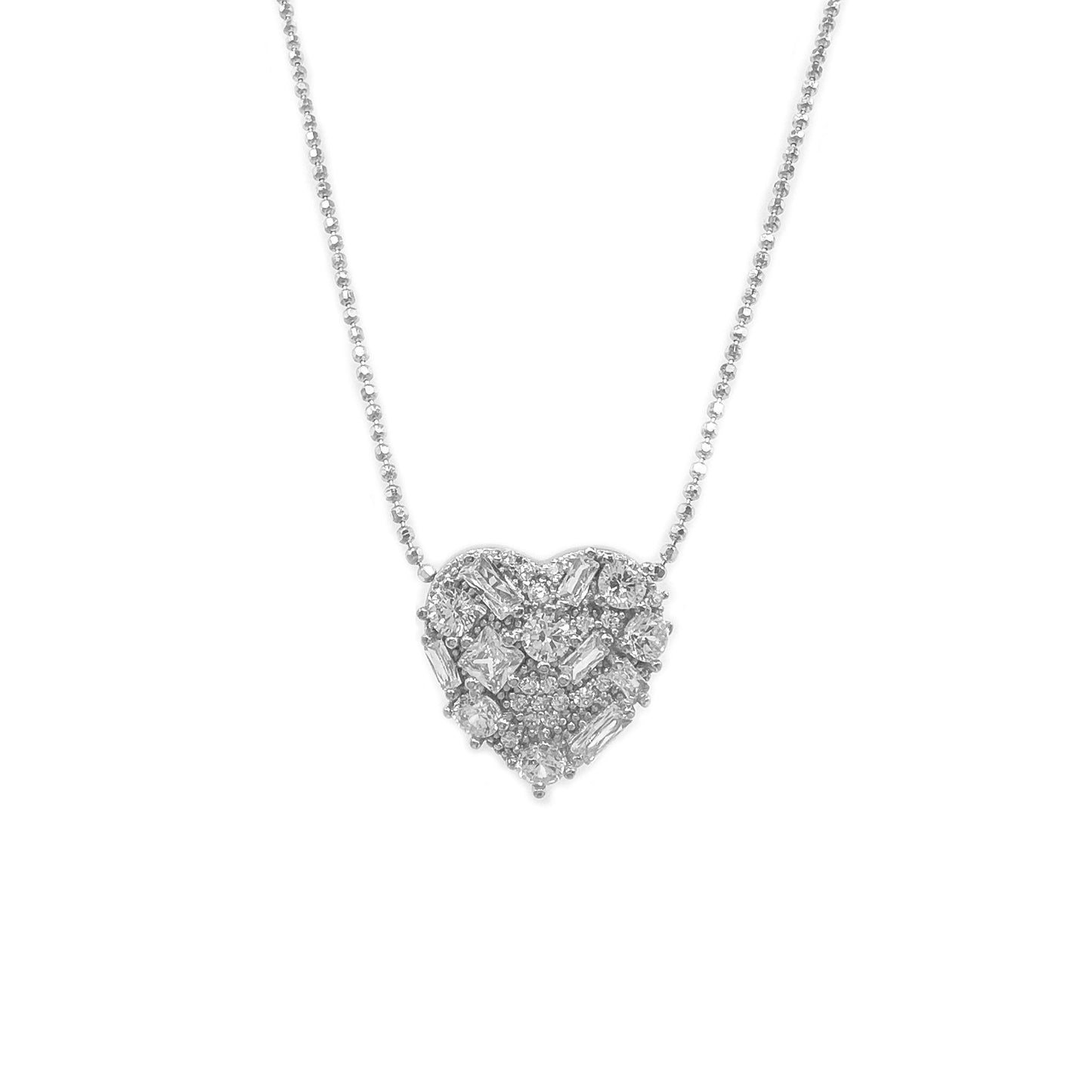 Stone Heart Necklace
