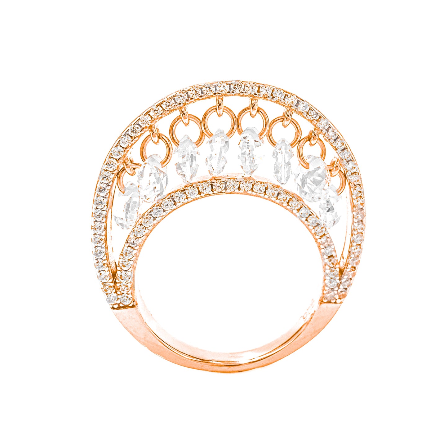 Dangling Stone Ring