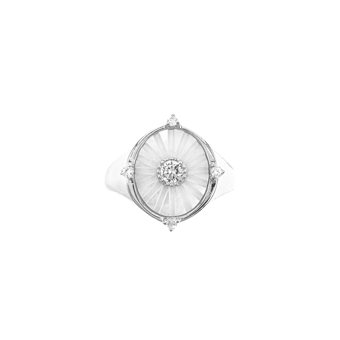 Mother of Pearl Vintage Ring