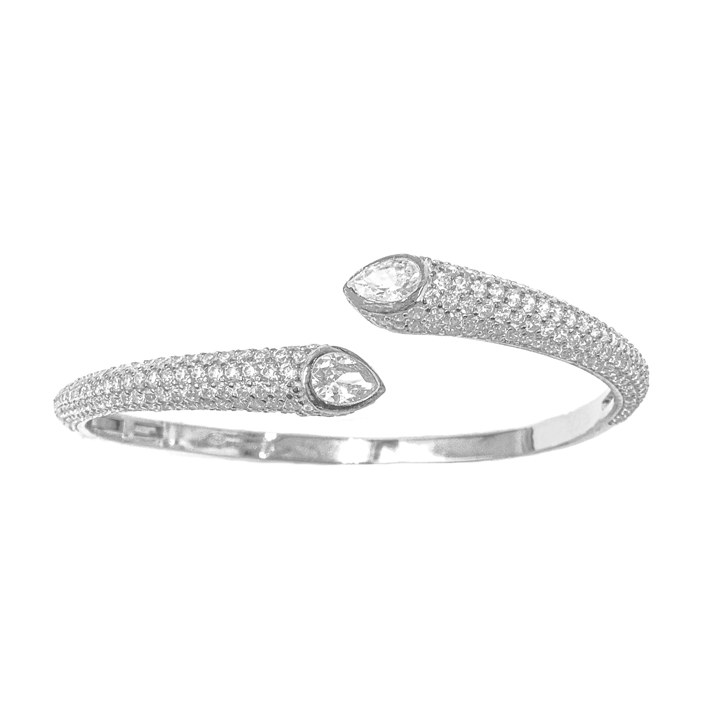 Drop Stone Open Center Bracelet