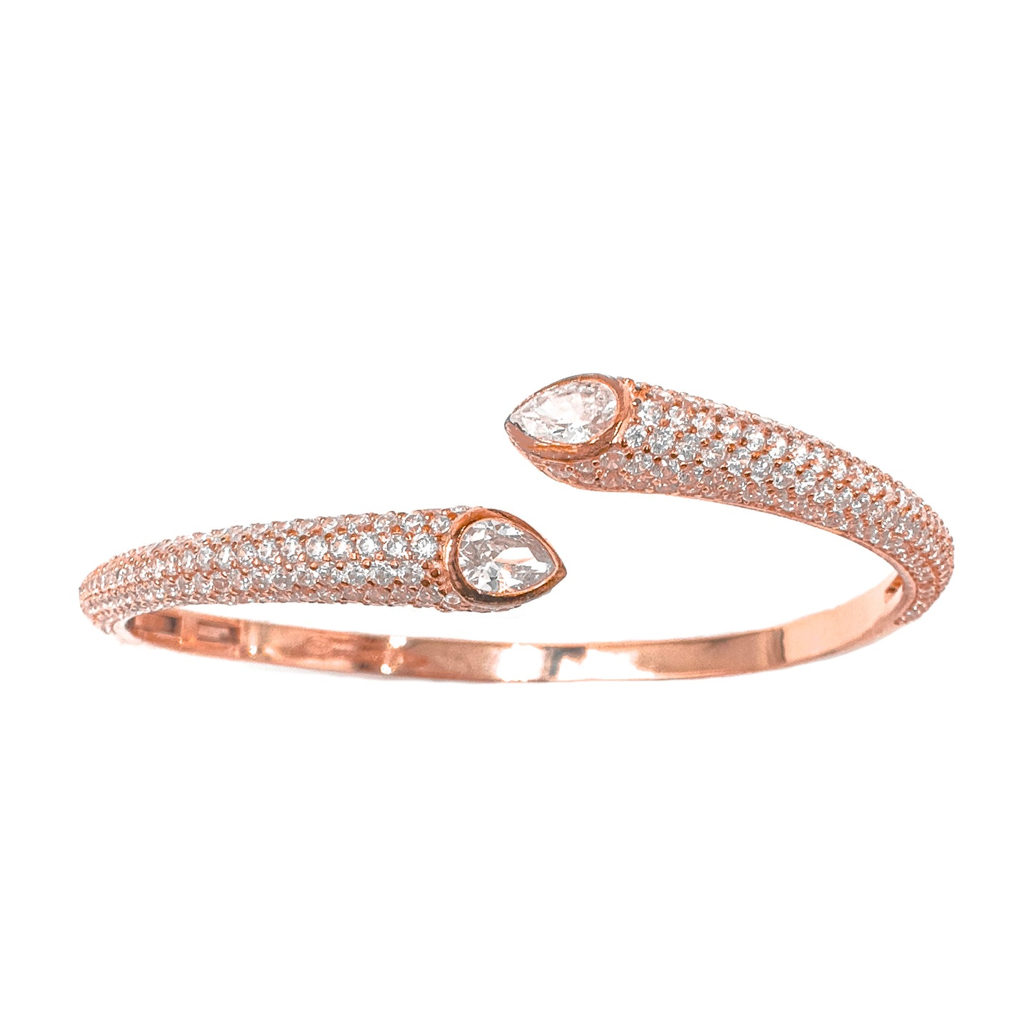 Drop Stone Open Center Bracelet