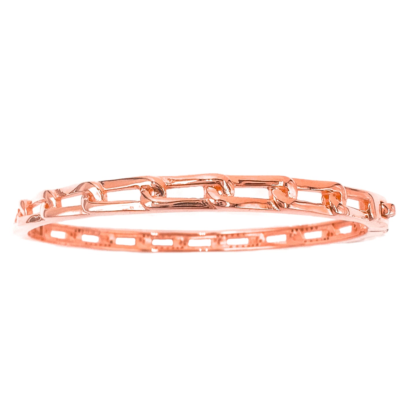 Oval Paperclip Bracelet