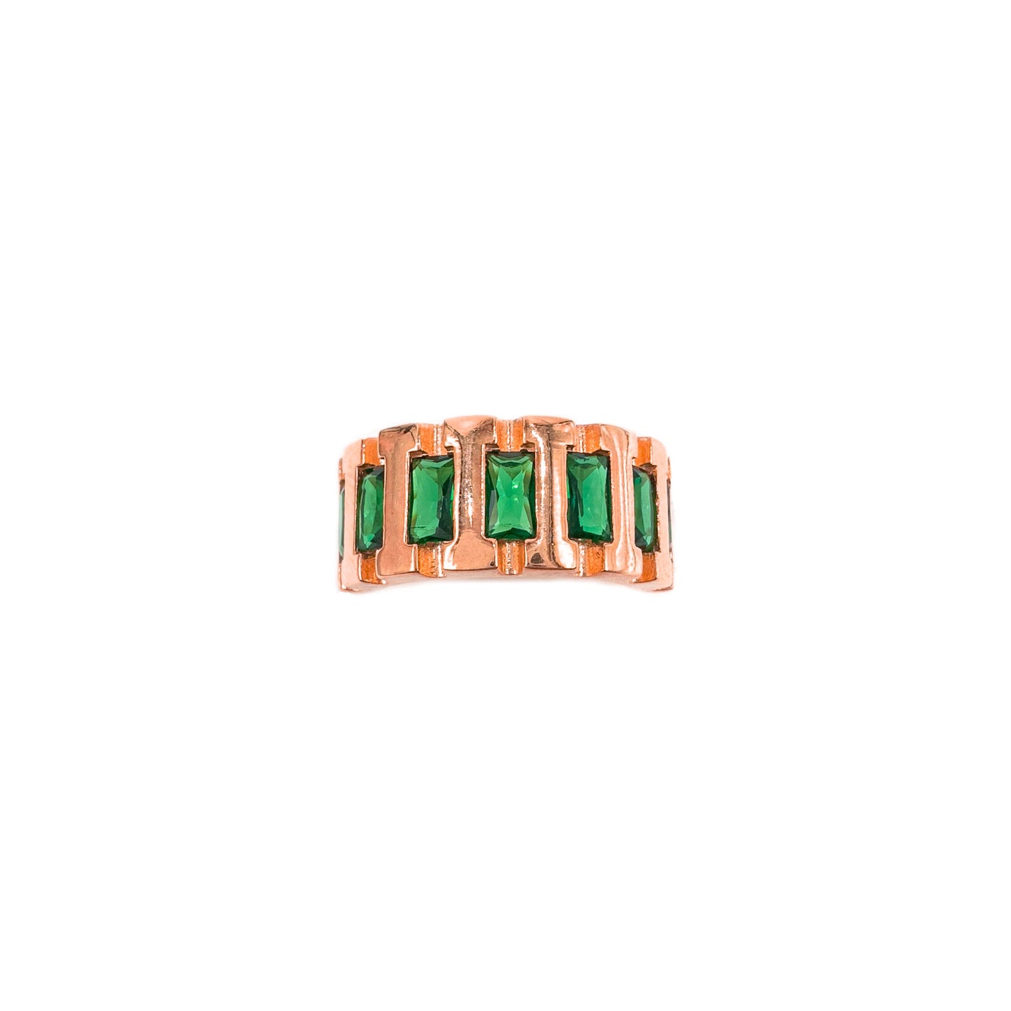 Green Stone Vintage Ring