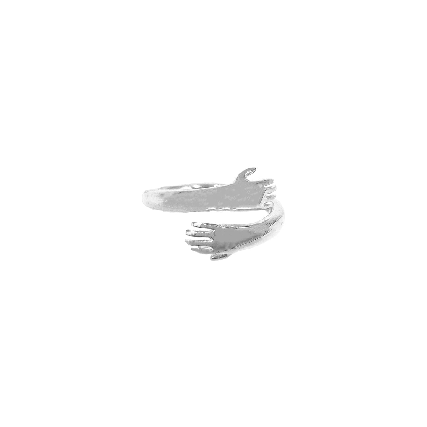 Hugging Hand Ring