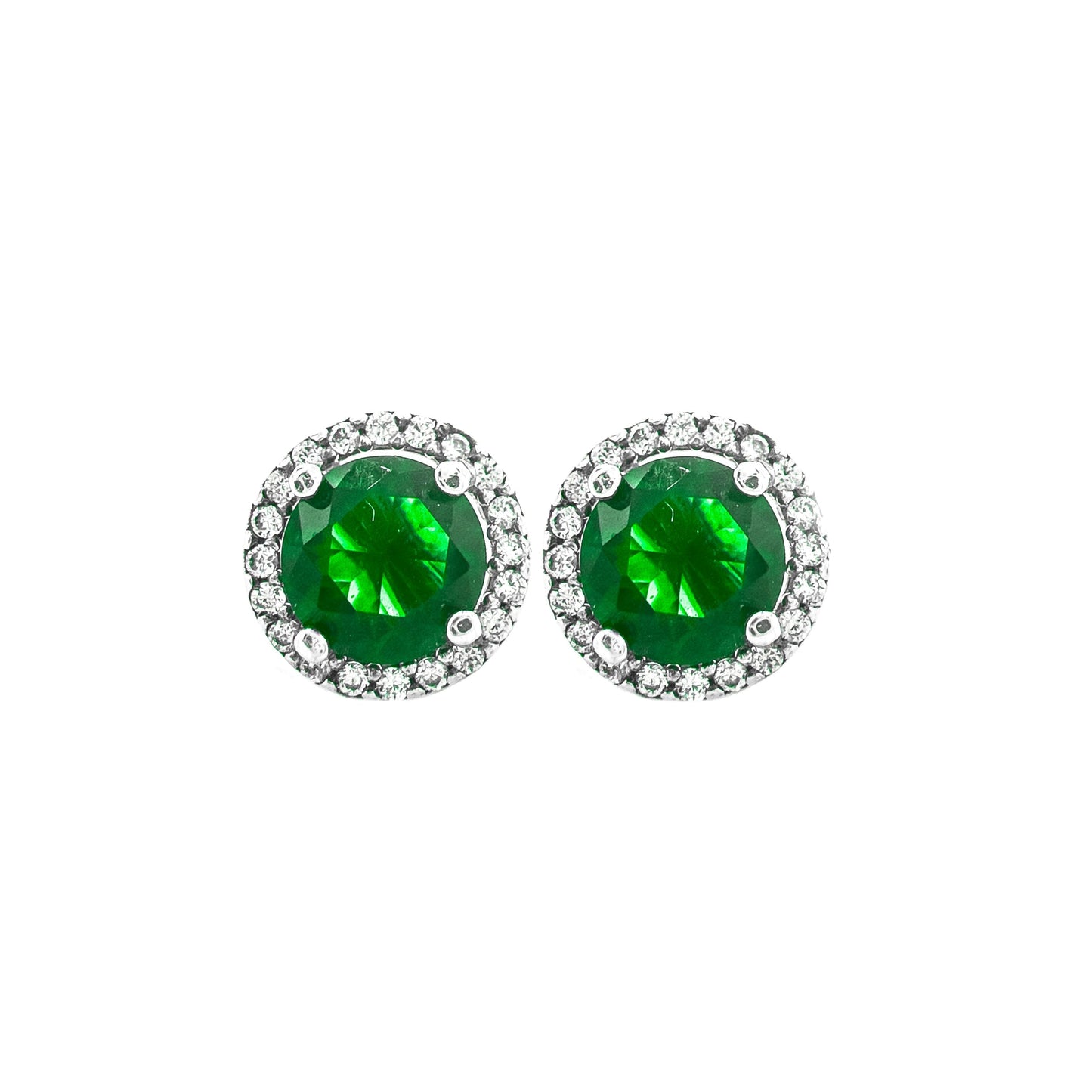 Medium Size Colorful Stone Anturaj Earrings