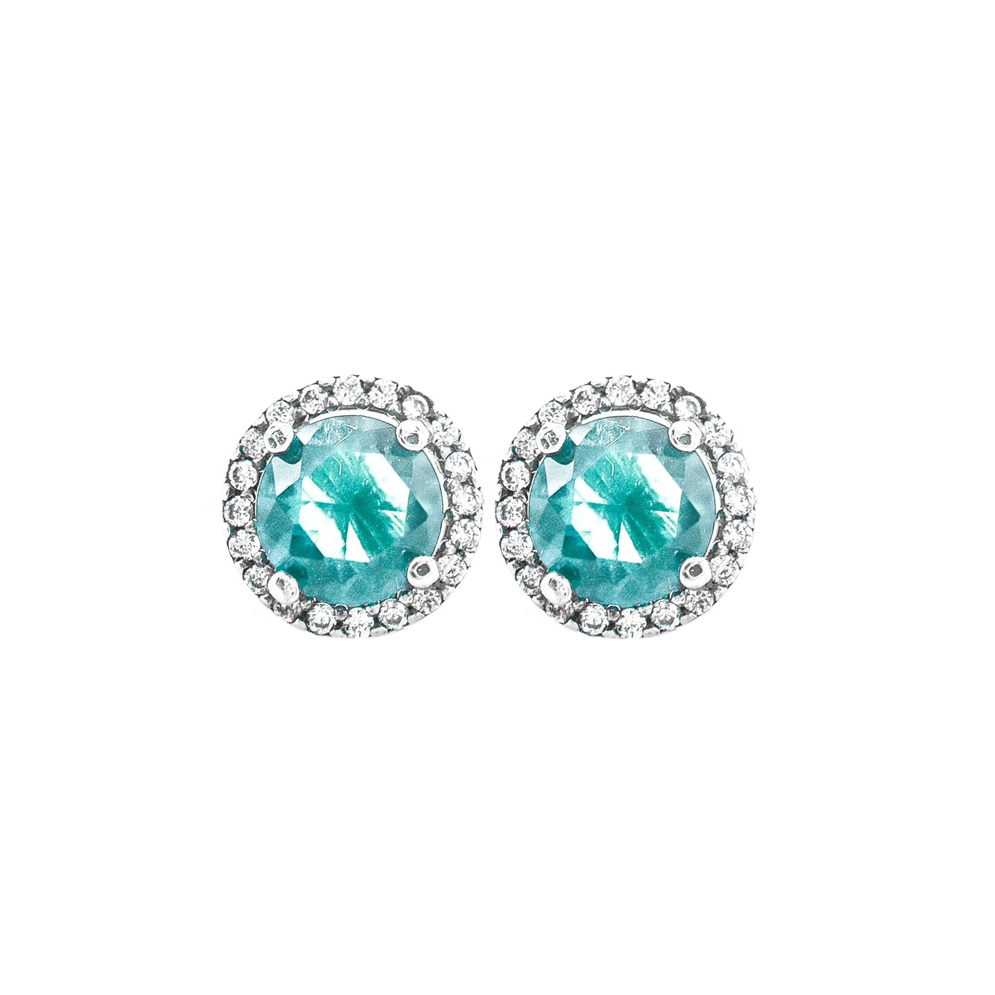 Medium Size Colorful Stone Anturaj Earrings