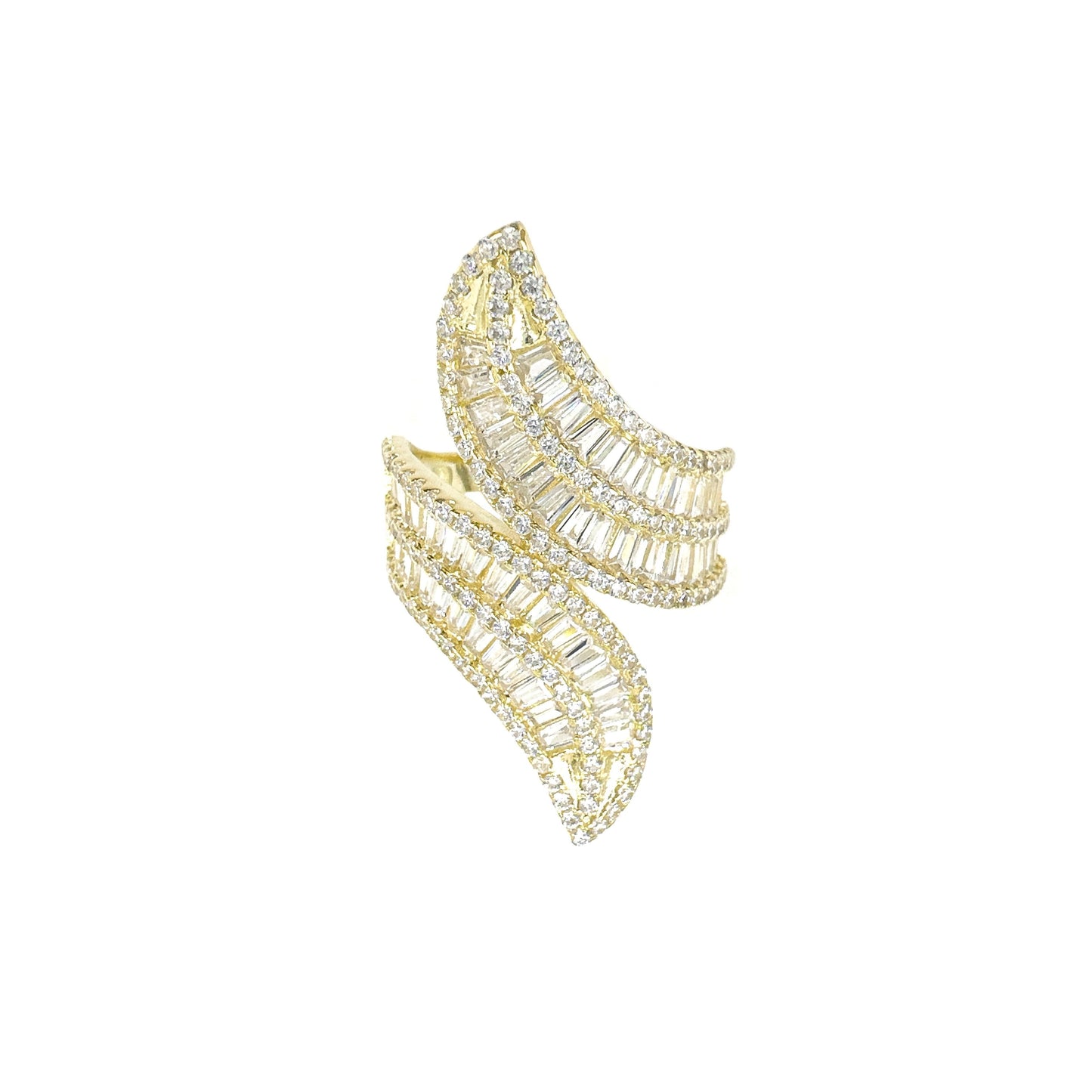 Double Leaf Ring