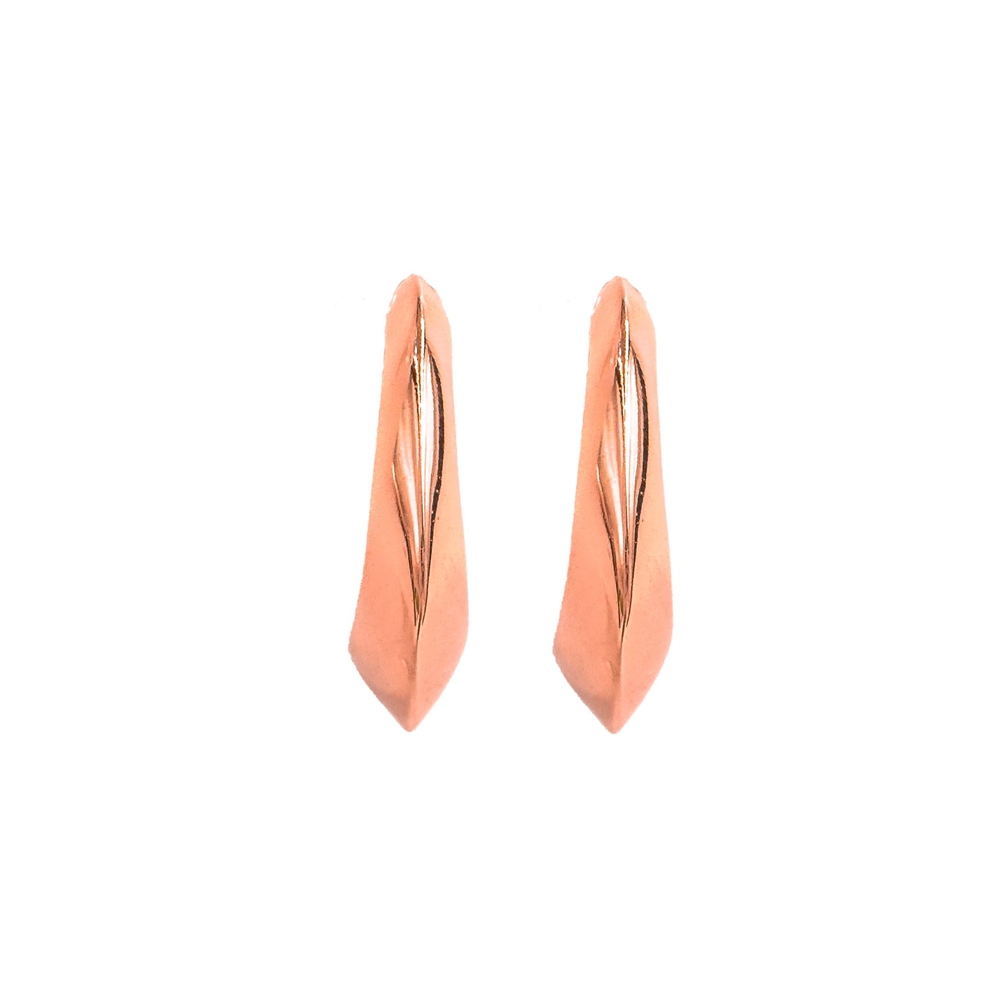 Stoneless Hoop Model Earrings