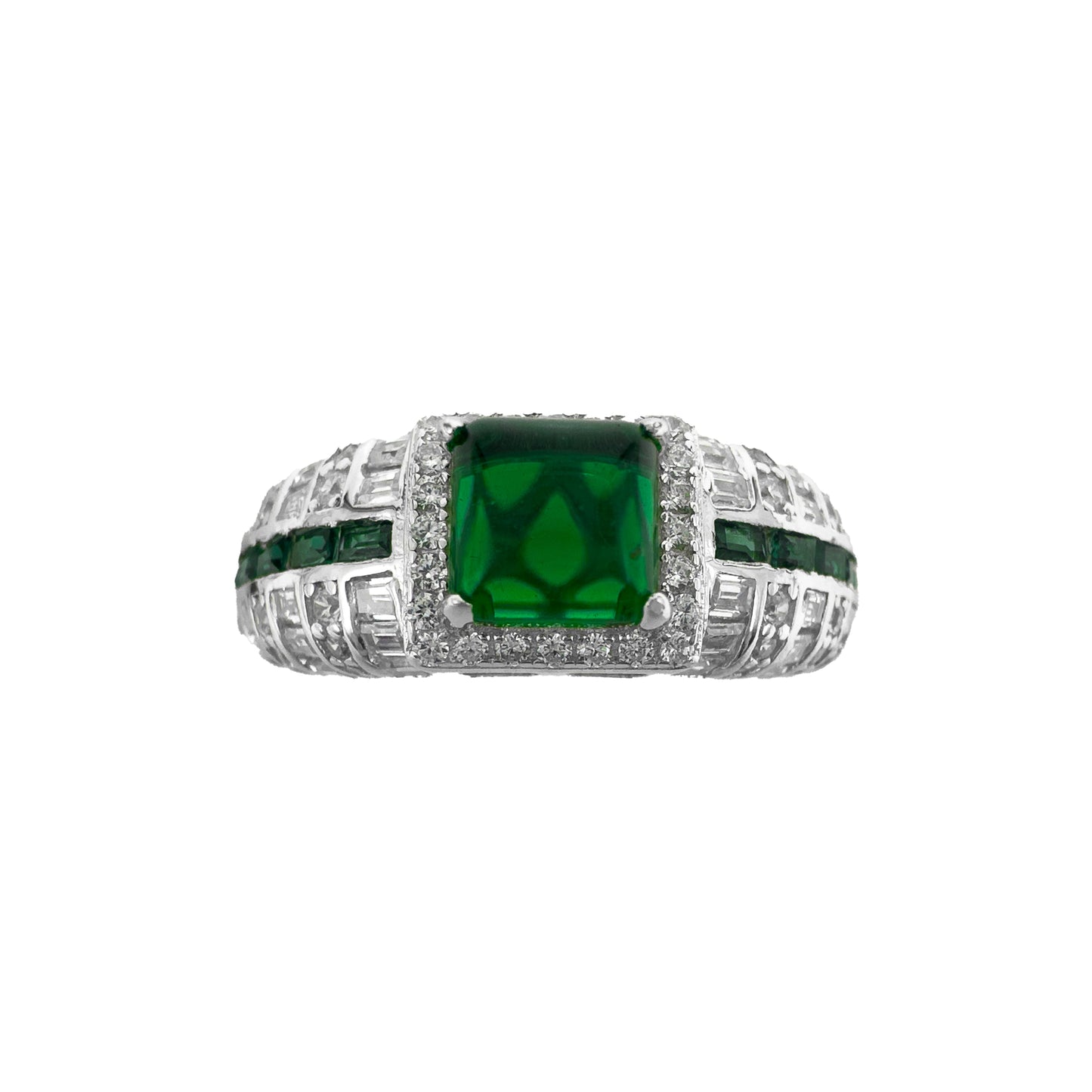 Green Color Ring in the Middle