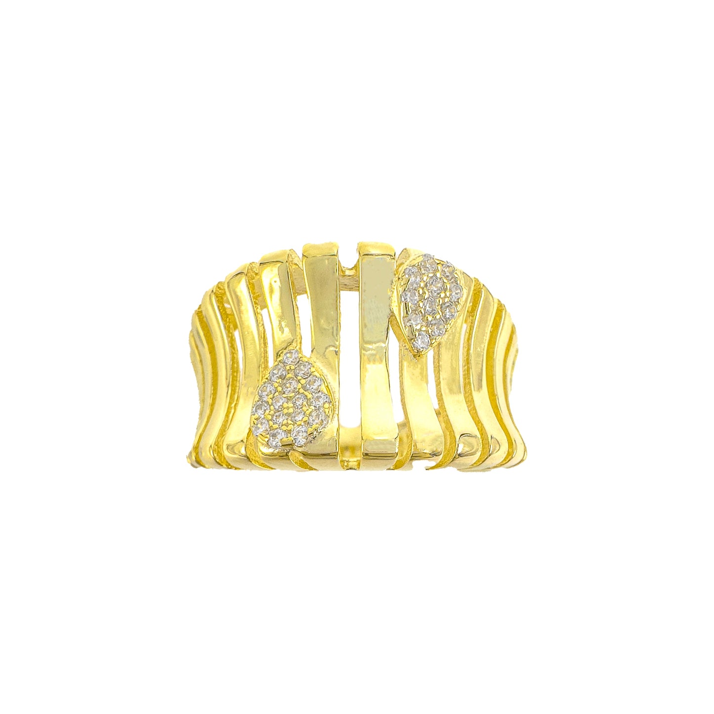 Drop Stone Detail Ring