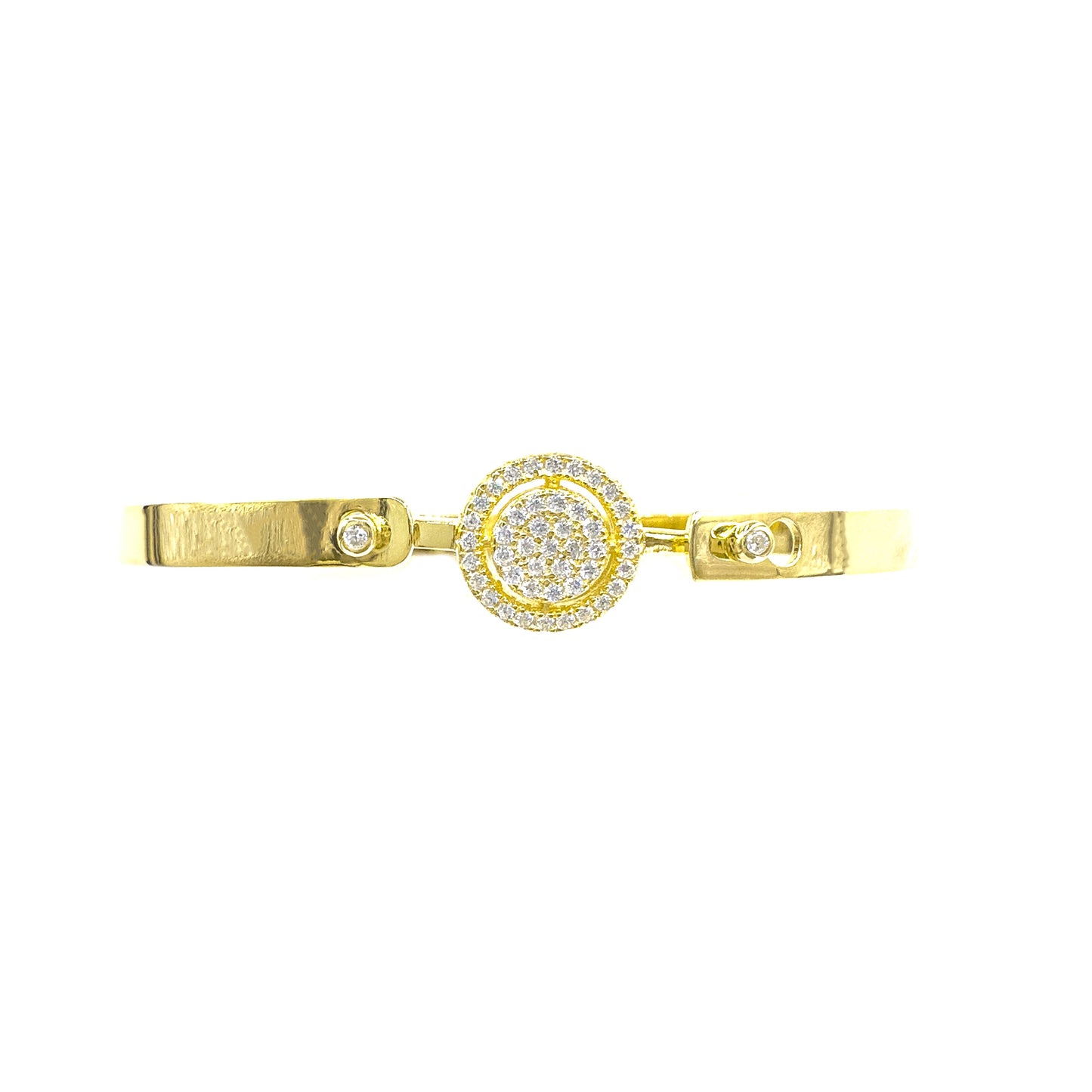 Lades Lock Stone Bracelet