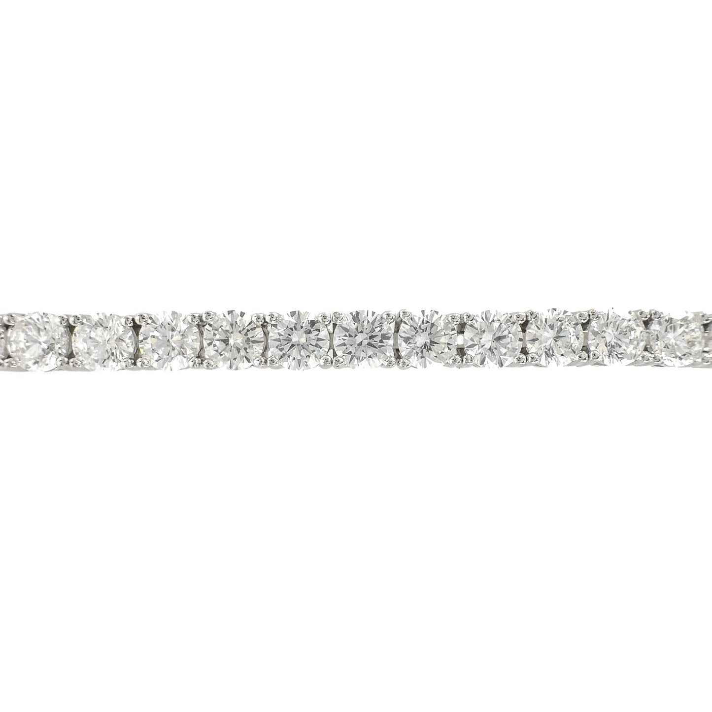 Four mm Ice Cut Tennis Bracelet