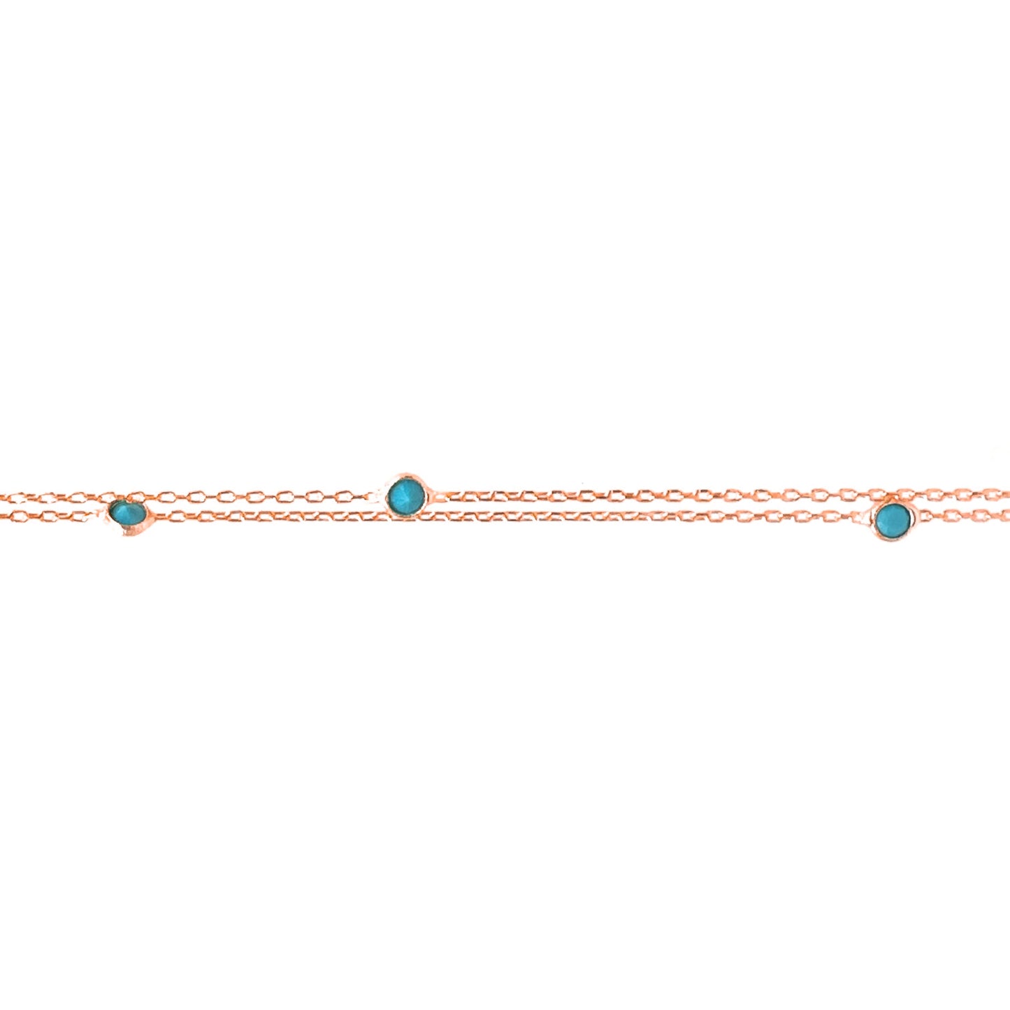 Blue Stone Anklet