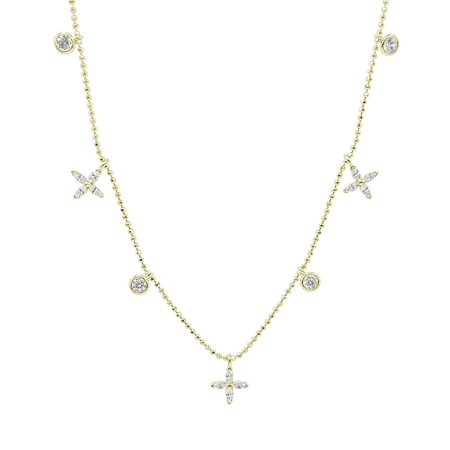 Marquise Stone Necklace