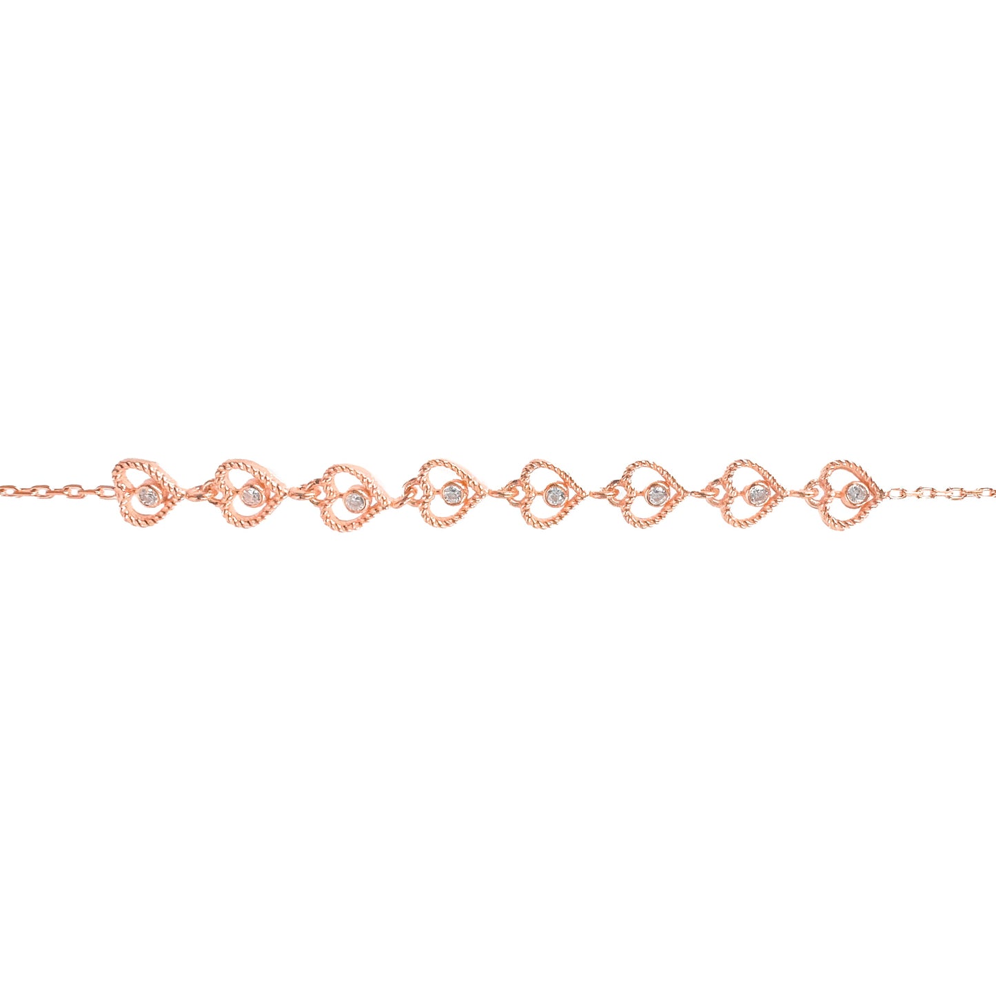 Stone Heart Bracelet