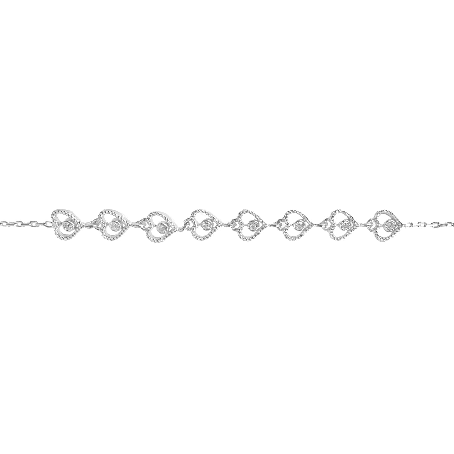 Stone Heart Bracelet