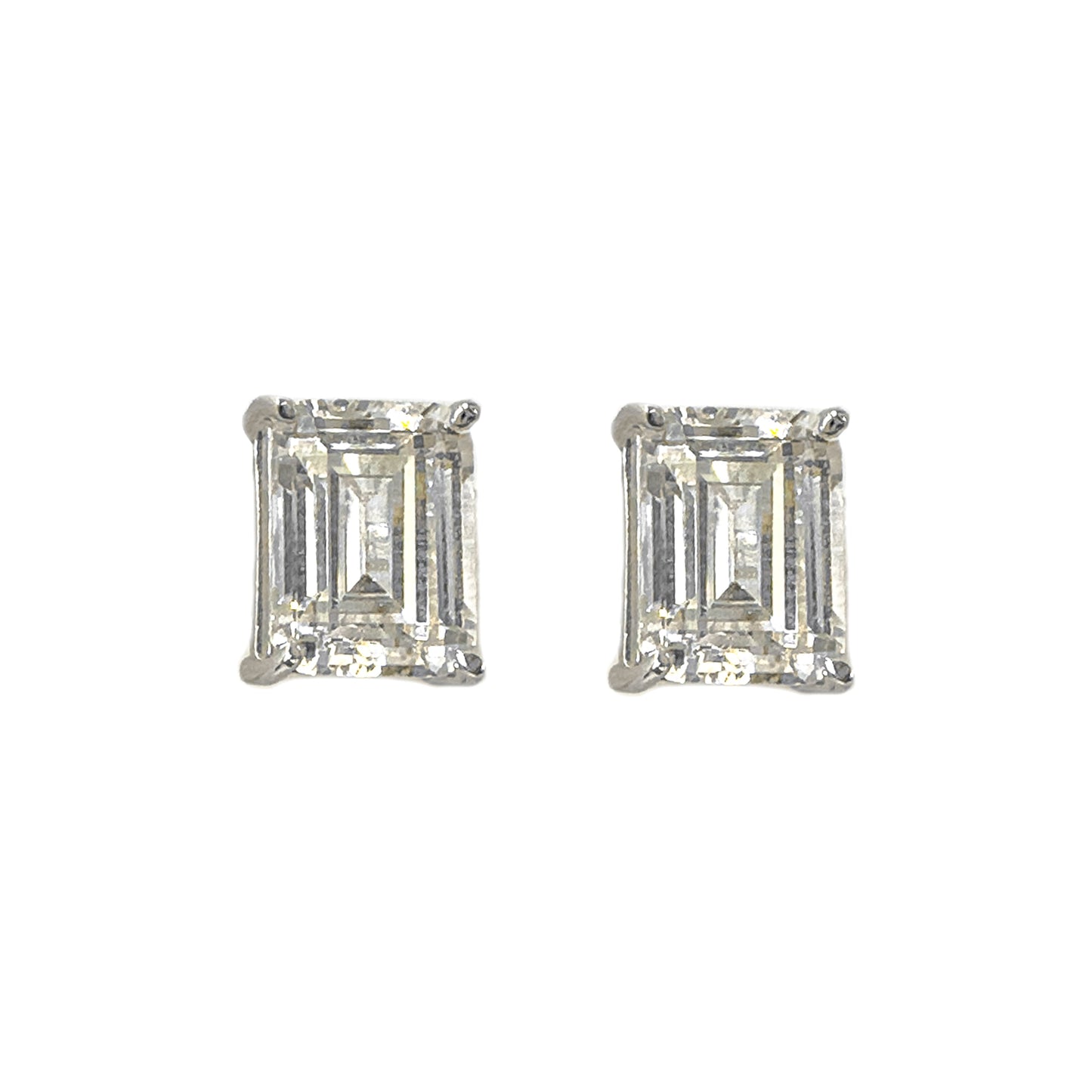 Rectangular Model G-Color Earrings
